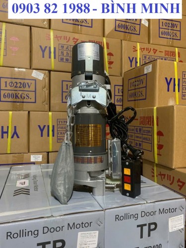 Giá motor cửa cuốn TP 400kg dây đồng